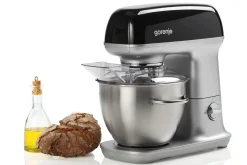 Gorenje Robot planetarny RETRO czarno-stalowy MMC1000RLBK
