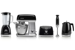 Gorenje Robot planetarny RETRO czarno-stalowy MMC1000RLBK