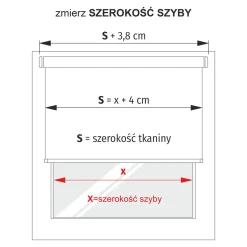 Roleta mini THERMO 42,5x150 cm