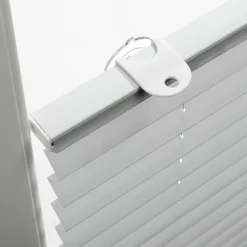 inny Roleta plisowana, z przyssawkami, szara 36x60 cm