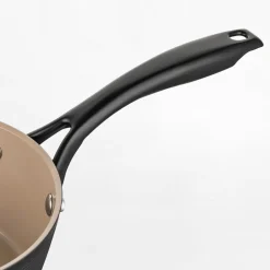 inny Rondel aluminiowy z pokrywką CARINA BLACK 1 l