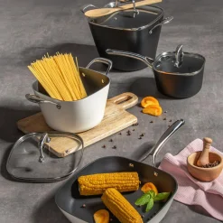 Garnki, Patelnie I Pokrywki|inny Rondel biały QUADRATO 1,7 l