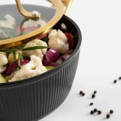 inny Rondel na gaz i indukcję czarny ROYAL 1,6 l