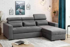 Narożniki|Exline Rozkładany narożnik z regulowanymi zagłówkami MONSON