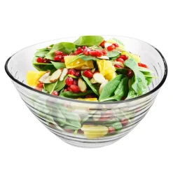 Salaterka trojkątna prążki 22 cm