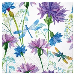 Paw Serwetki papierowe FLOWER WITH DRAGONFLY 20 szt.