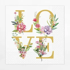 Serwetki I Serwetniki|Paw Serwetki papierowe LOVE POWER 20 szt.