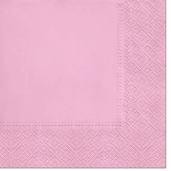 Serwetki UNICOLOR ROSA 20 szt.