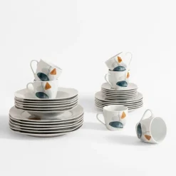 inny Serwis obiadowo - kawowy REEF, 30 elementów