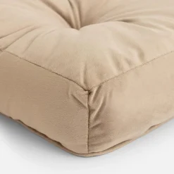 Tekstylia Zewnętrzne|Poszewki I Poduszki Dekoracyjne|inny Siedzisko beżowe EMERALD 50x50x8 cm