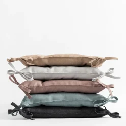 Poszewki I Poduszki Dekoracyjne|inny Siedzisko na krzesło niebieskie SAWANA 38x38 cm