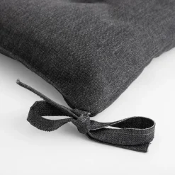 Poszewki I Poduszki Dekoracyjne|inny Siedzisko na krzesło szare SAWANA 38x38 cm