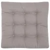 Estetica Siedzisko poduszka na krzesło jasnoszara SUGAR 40x40 cm