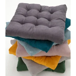 Poszewki I Poduszki Dekoracyjne|Estetica Siedzisko poduszka na krzesło brudny róż SUGAR 40x40 cm