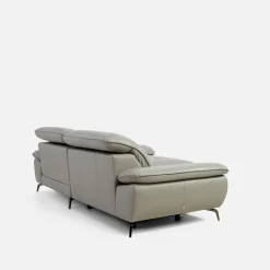 Narożniki|inny Skórzany narożnik z regulowanym zagłówkiem MONZA prawy