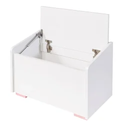 Dzieci Skrzynia na zabawki TOP BABY różowa