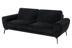 Trend Line Sofa 3 osobowa czarna SPRING