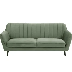 Sofy|Instilo Sofa 3 osobowa LAHTI oliwkowa zieleń