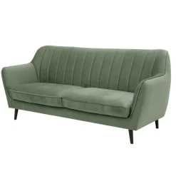 Sofy|Instilo Sofa 3 osobowa LAHTI oliwkowa zieleń
