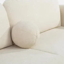 inny Sofa 3 osobowa rozkładana z pojemnikiem ROMA beżowa