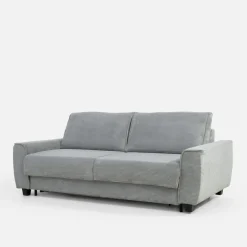 Sofy|Werdomo Sofa 3 osobowa z stelażem włoskim MONZO 140 szara