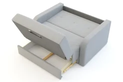 Sofa amerykanka szara KENDO