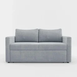 Dzieci Sofa amerykanka sztruksowa szara SOFI