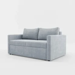 Dzieci Sofa amerykanka sztruksowa szara SOFI