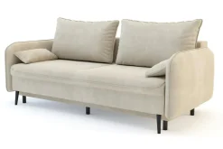 Sofy| Sofa beżowa VAMOS nóżki czarne