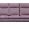 Sofy|Trend Line Sofa fioletowa na drewnianych nogach NORD