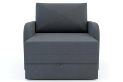 Sofy| Sofa jednoosobowa rozkładana FLOP grafit