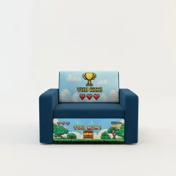 Dzieci Sofa mała młodzieżowa GAME