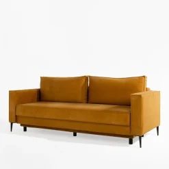 Sofy| Sofa musztardowa TERRA