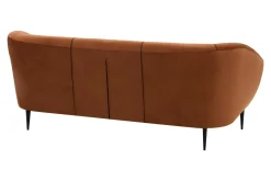 Sofa na wysokich nóżkach ruda OLIVIO