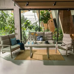 inny Sofa ogrodowa 3-osobowa, z regulacja oparcia NALANI