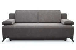 Sofy| Sofa 3-osobowa brązowa CASEY