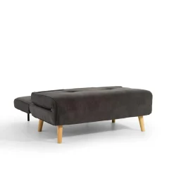 Sofy|inny Sofa 2-osobowa ciemnoszara LAVILLA