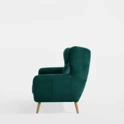 Impresti Sofa 3-osobowa ciemnozielona KELSO
