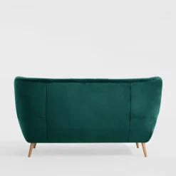 Impresti Sofa 3-osobowa ciemnozielona KELSO