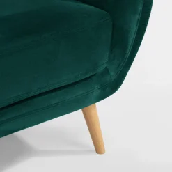 Impresti Sofa 3-osobowa ciemnozielona KELSO