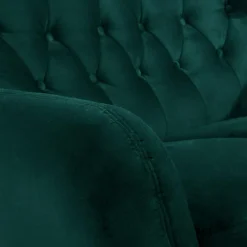 Impresti Sofa 3-osobowa ciemnozielona KELSO