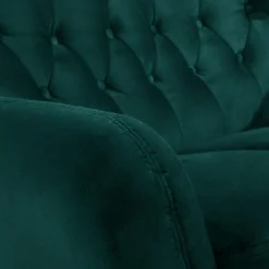 Sofy|Impresti Sofa 2-osobowa ciemnozielona KELSO