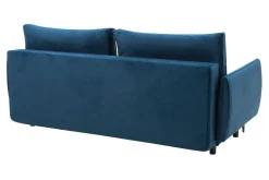 Sofy| Sofa 3-osobowa DL rozkładana granatowa KIOTO