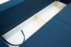 Sofy| Sofa 3-osobowa DL rozkładana granatowa KIOTO