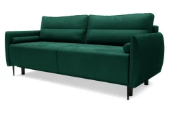 Sofa 3-osobowa DL rozkładana zielona KIOTO