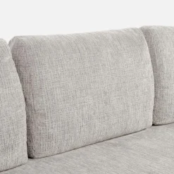 inny Sofa 3-osobowa DOLLY jasnoszara