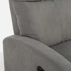 inny Sofa 2-osobowa GLAMDI z funkcją relaks szara