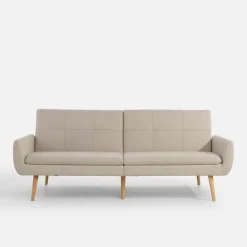 inny Sofa 3-osobowa jasnobeżowa LUBERTO