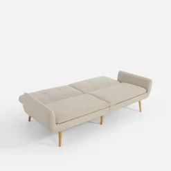 inny Sofa 3-osobowa jasnobeżowa LUBERTO