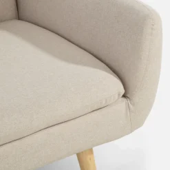 inny Sofa 3-osobowa jasnobeżowa LUBERTO